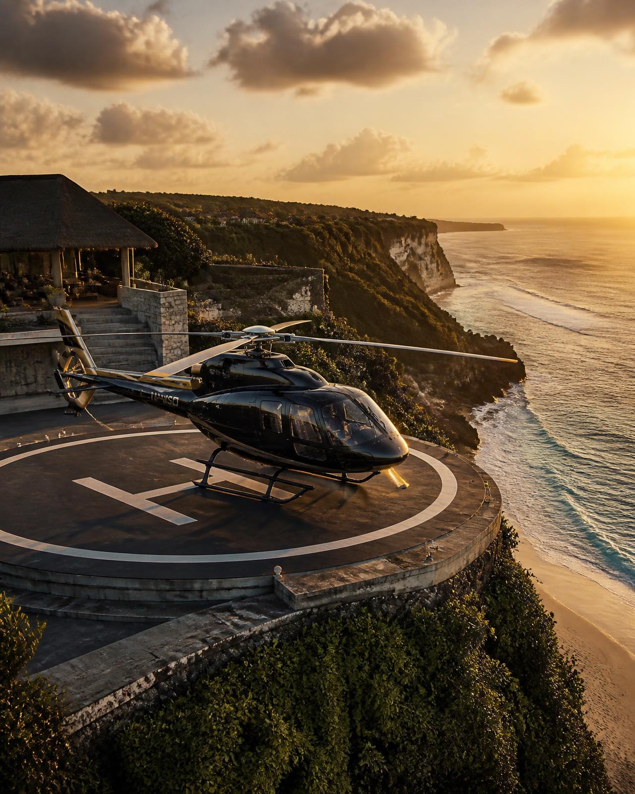 Helicopter Experience in Bali with Bali Luxe